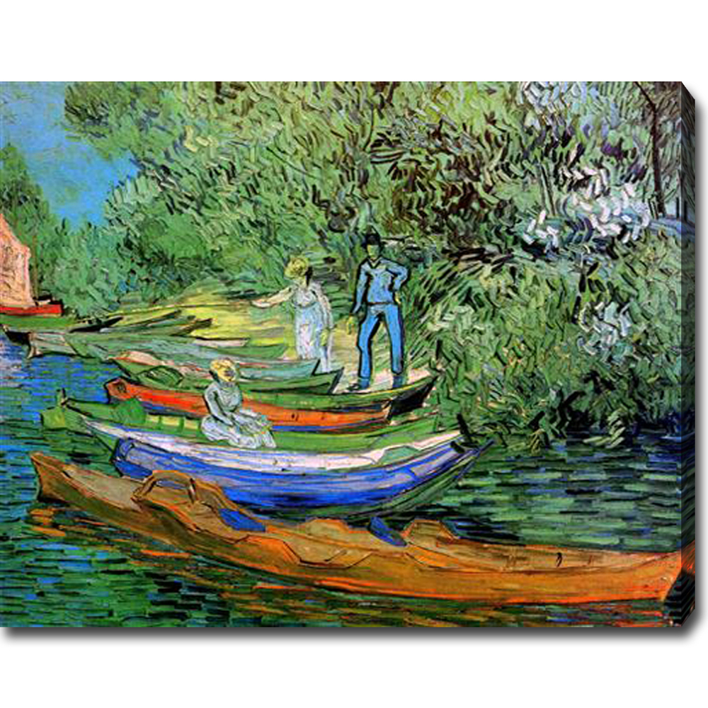 Auvers-sur-Oise-Vincent Van Gogh oil on canvas