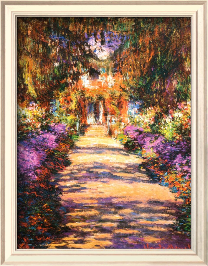 Il Viale Del Gardino-Claude Monet Painting [M130401P00082] - $95.00 ...